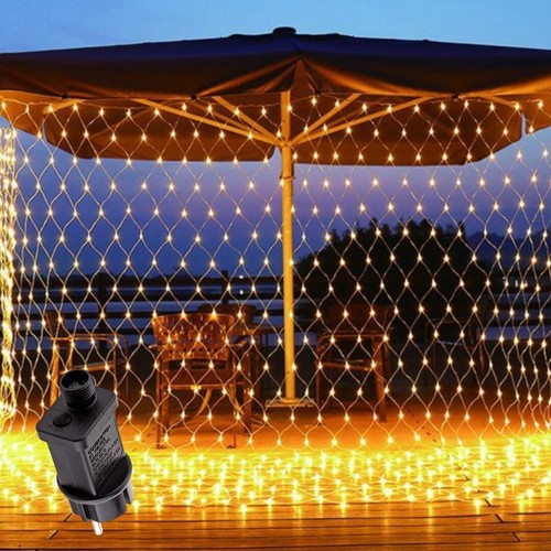 Luci natale rete luminosa - natale, con