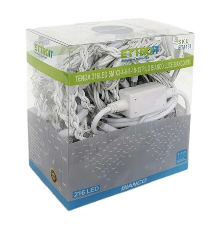 Tenda luminosa esterno - tenda, ip65