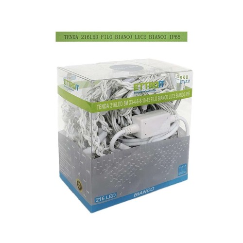 Tenda luminosa esterno ip65 - tenda,