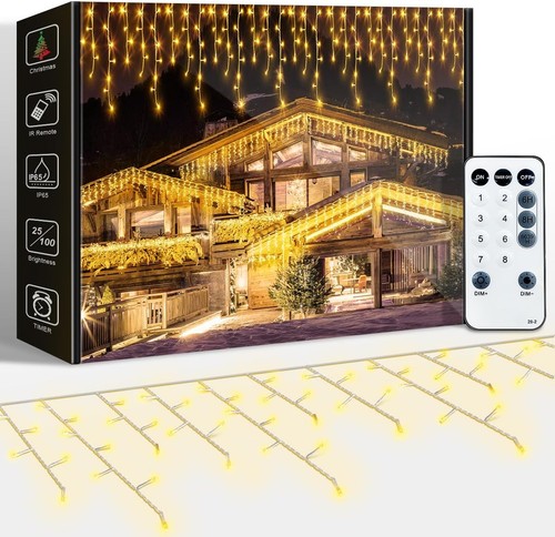 10m luci natale esterno - 10m,
