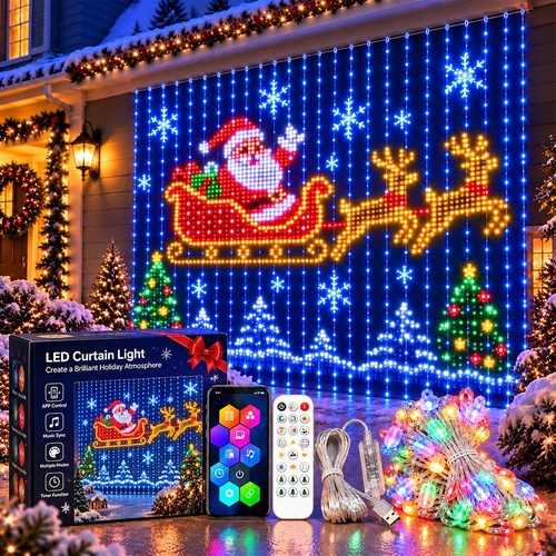 Tenda luminosa natale luci - luminosa,