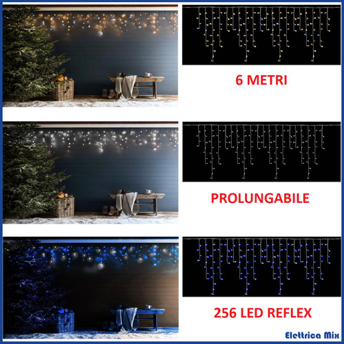 Tenda luminosa natalizia - tenda,