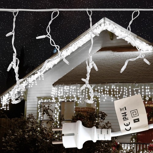 Luci natale cascata led - natale,