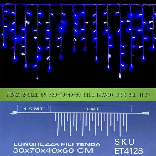Tenda luminosa esterno ip65 - da,