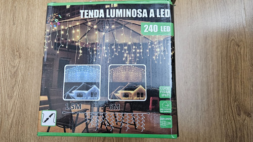 Tenda luminosa esterno ip67 - tenda,