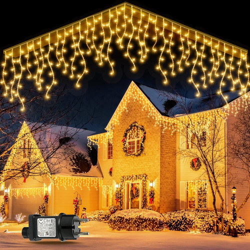 Luci natale esterno 10m - luci,